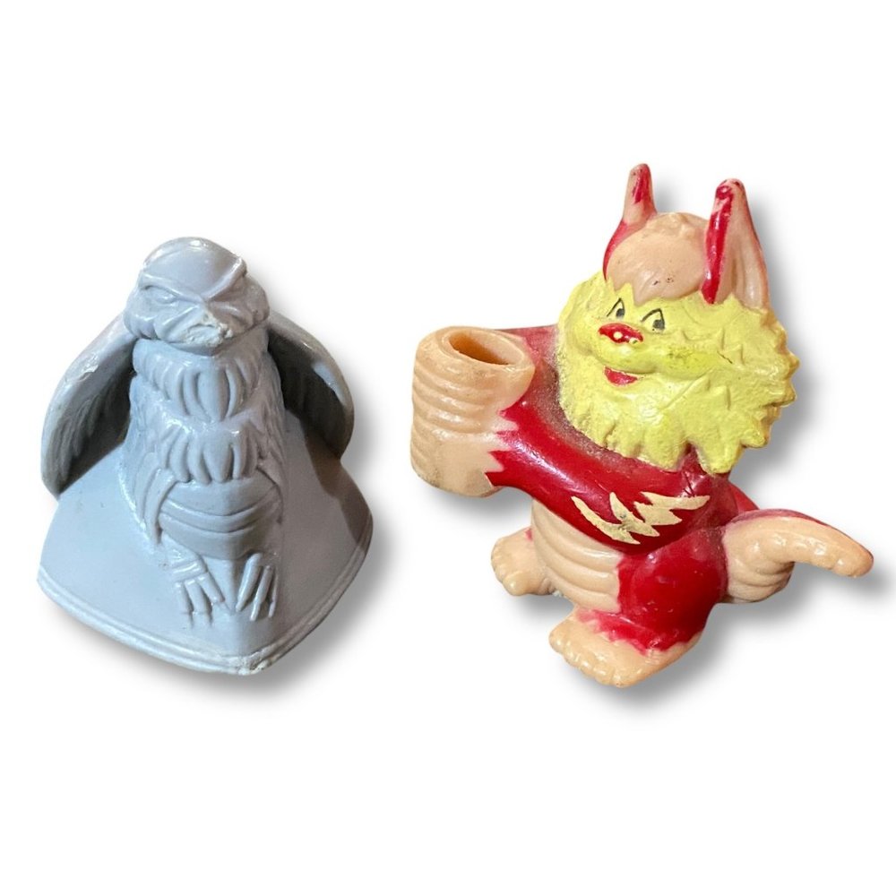 Burger King Kids Meal Toys Lot Silverhawks Tallyhawk Pencil Topper & Thundercats